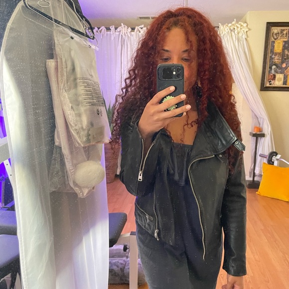 All Saints Bales Biker Jacket - Picture 10 of 10